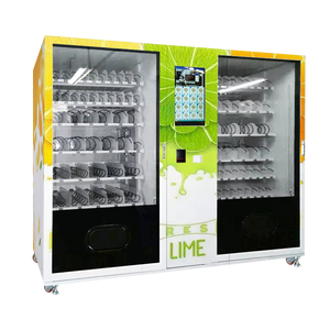 Big capacity vending machine with touch sreen sale snack and drink